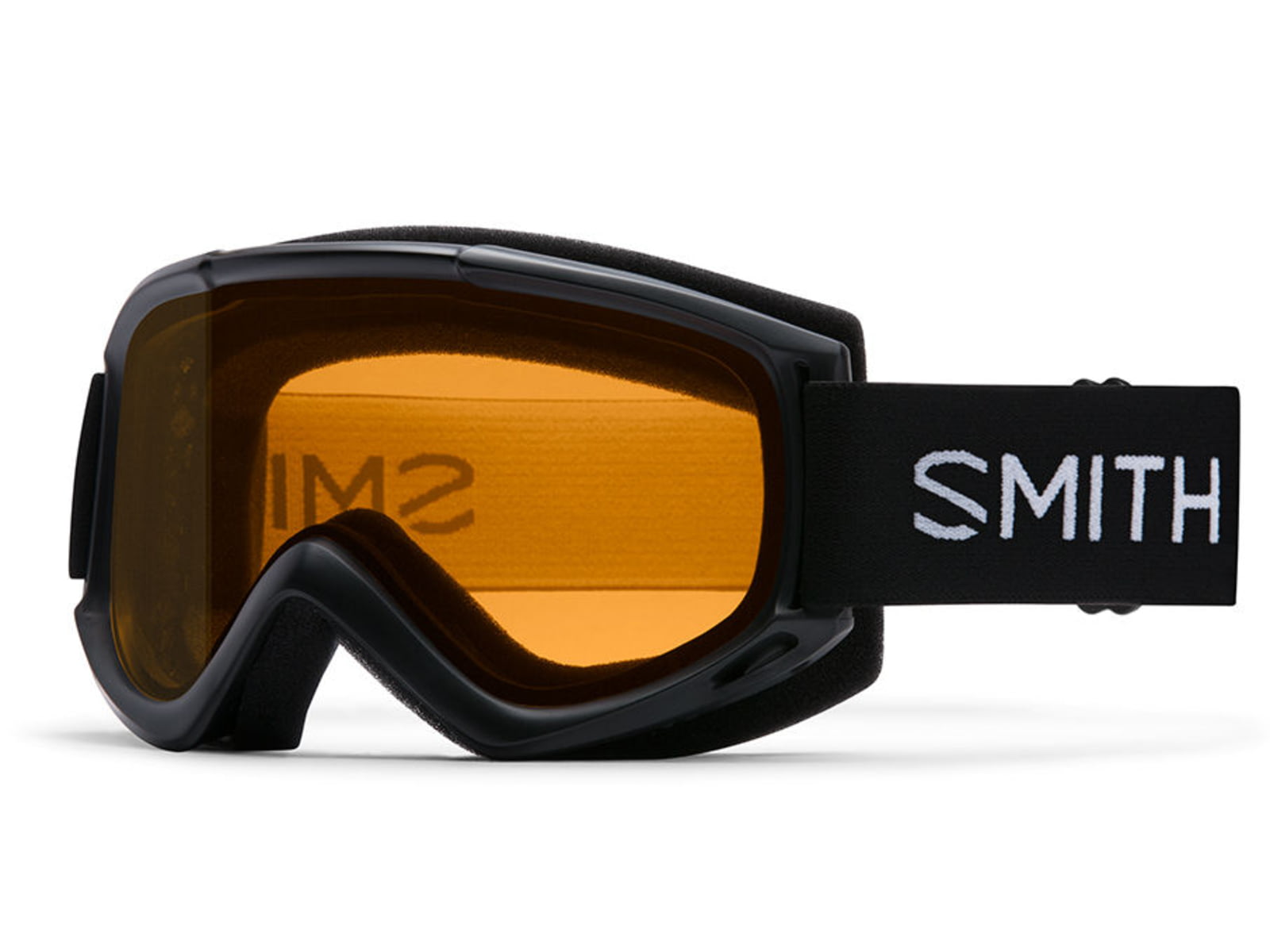 Smith Cascade Classic Ski Goggles Gold Lite Black