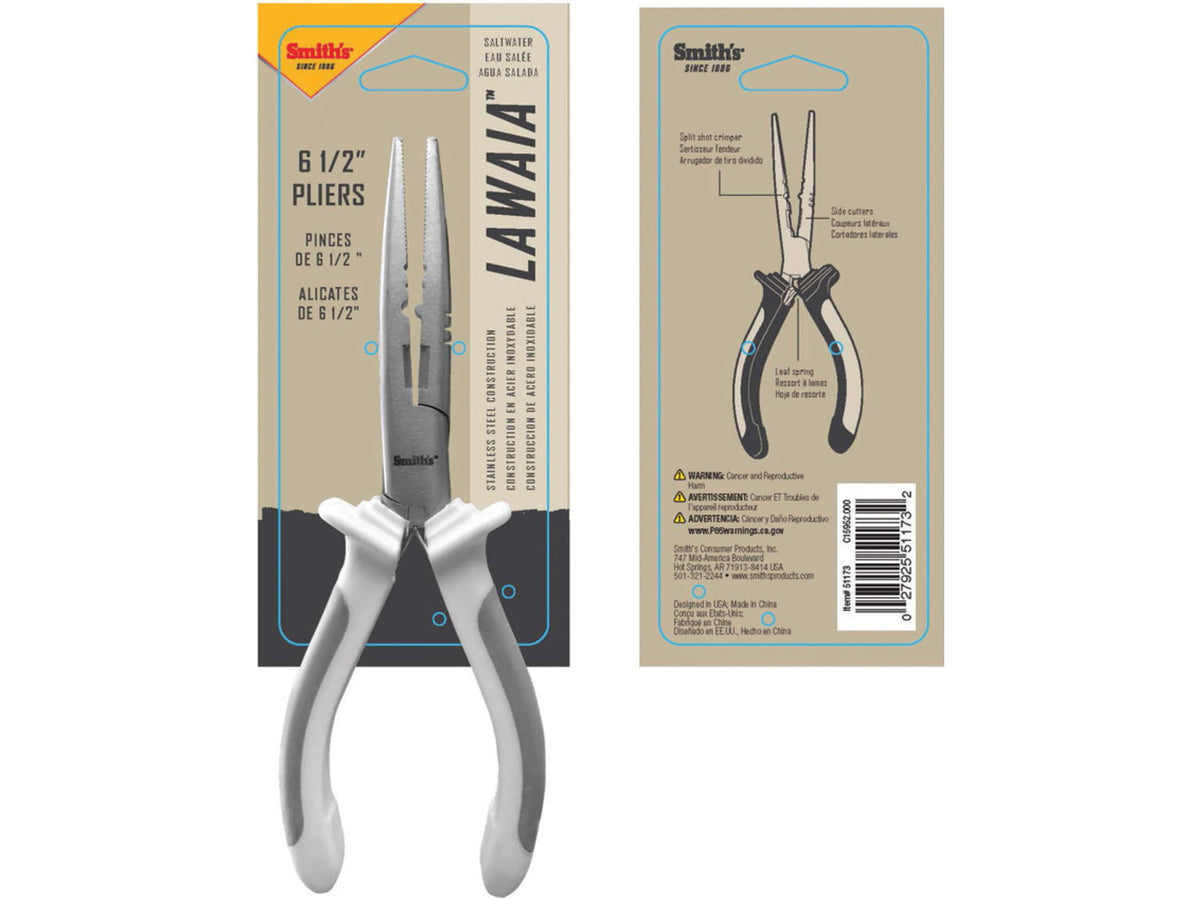 Smith's Sharpeners Lawaia Angler Pliers