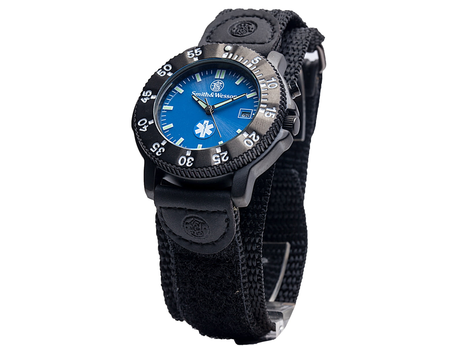 Smith & Wesson EMT Watch - Blue Dial Nylon Strap SWW-455-EMT SWW-455-EMT