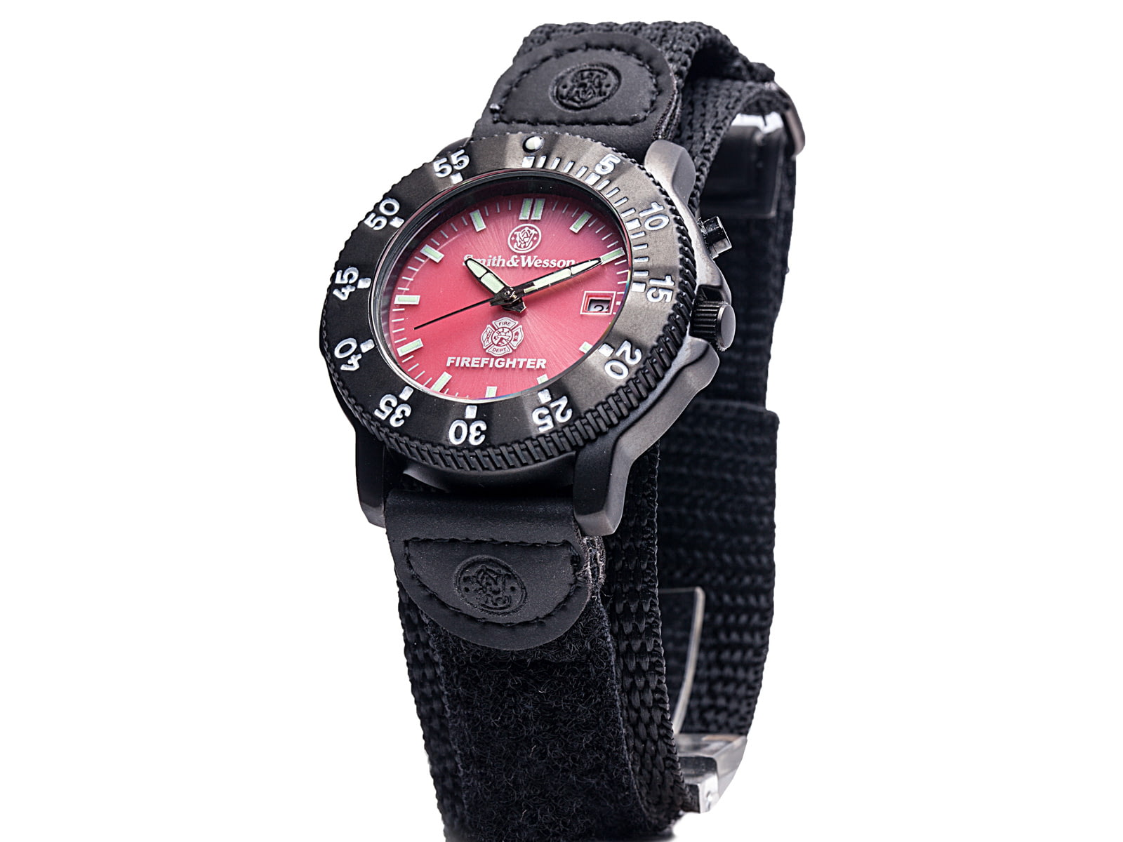 Smith & Wesson Fire Fighter Watch - Back Glow