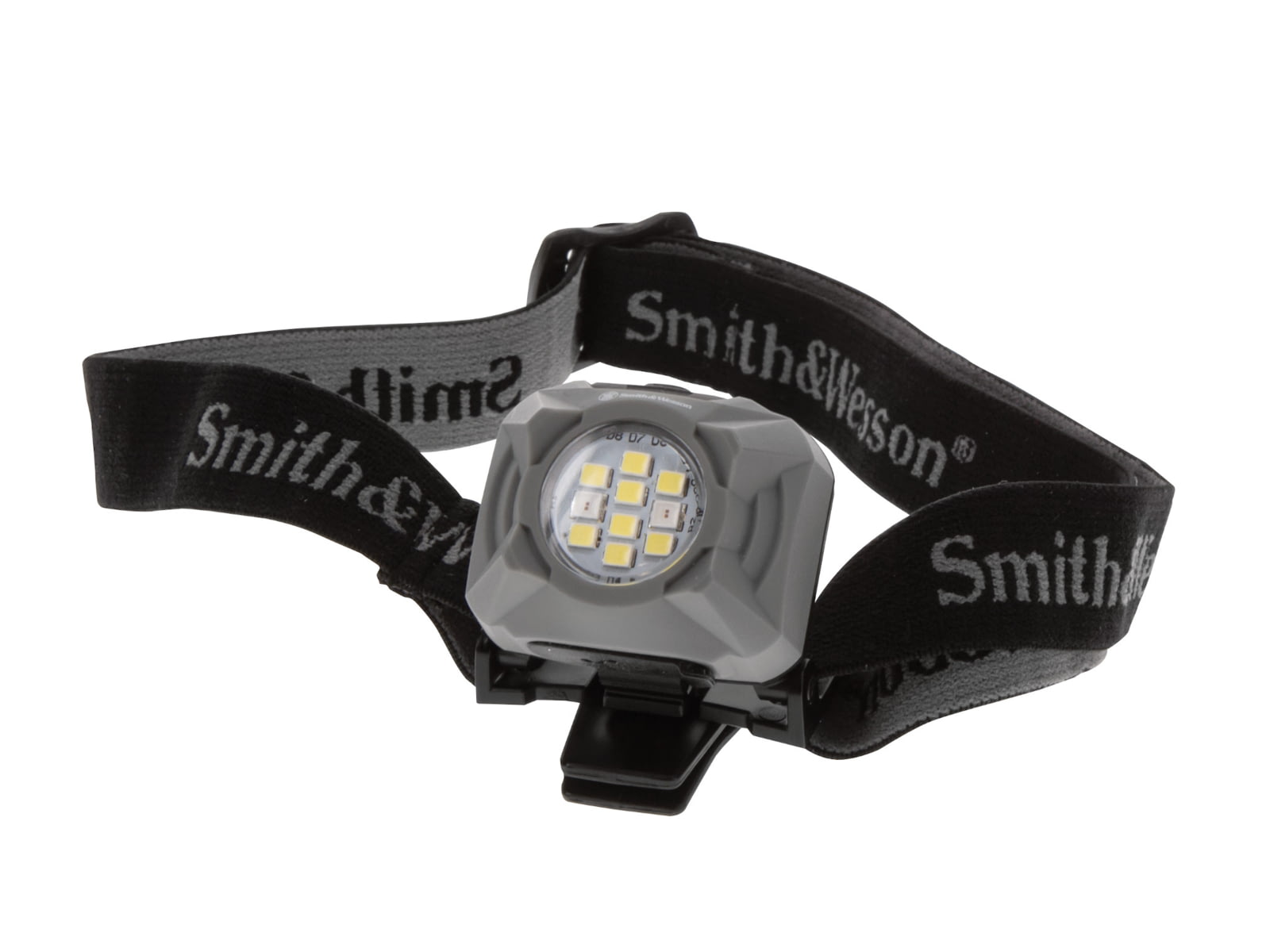Smith & Wesson Night Guard Headlamp Dual-Beam 425 Lumen RechargeableRXP Black/Gray 1117281
