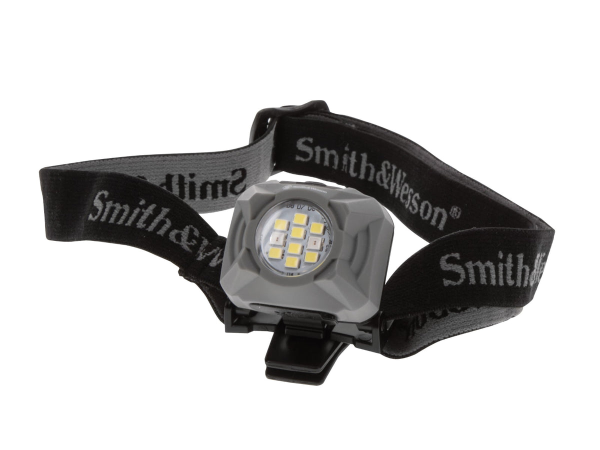 Smith & Wesson Night Guard Headlamp Dual-Beam 425 Lumen RechargeableRXP Black/Gray 1117281