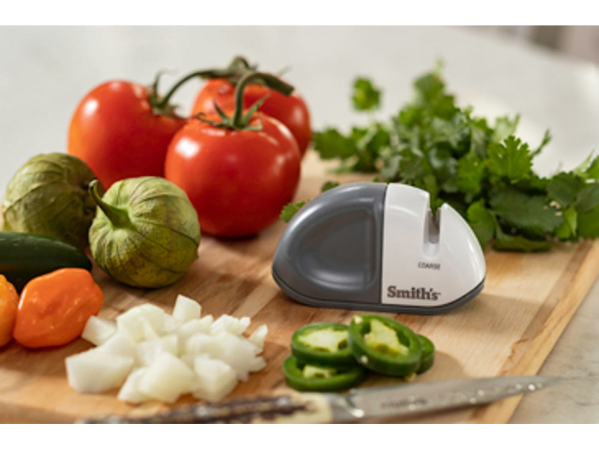 Smiths Edge Grip Basic Single Step Sharpener Gray/White SP-51001
