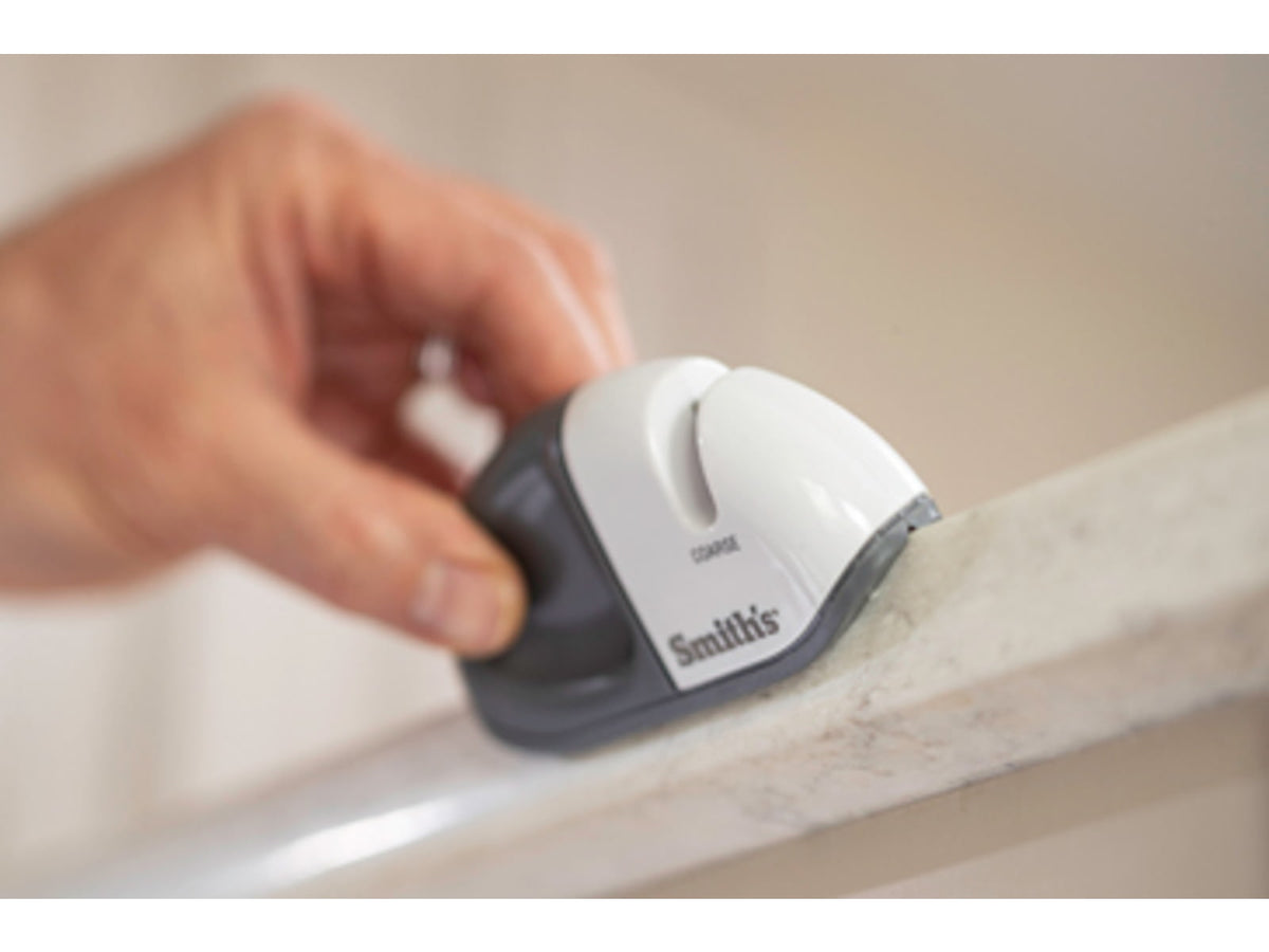 Smiths Edge Grip Basic Single Step Sharpener Gray/White SP-51001