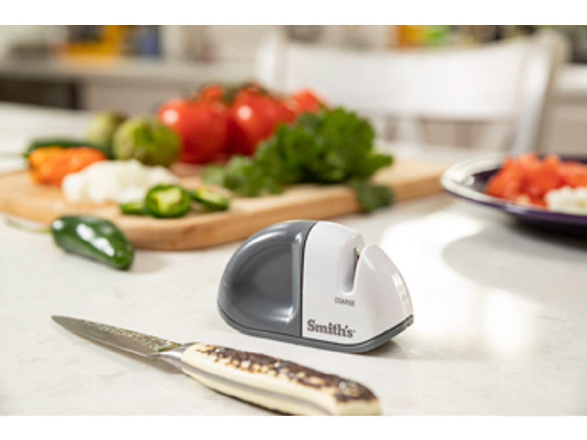 Smiths Edge Grip Basic Single Step Sharpener Gray/White SP-51001