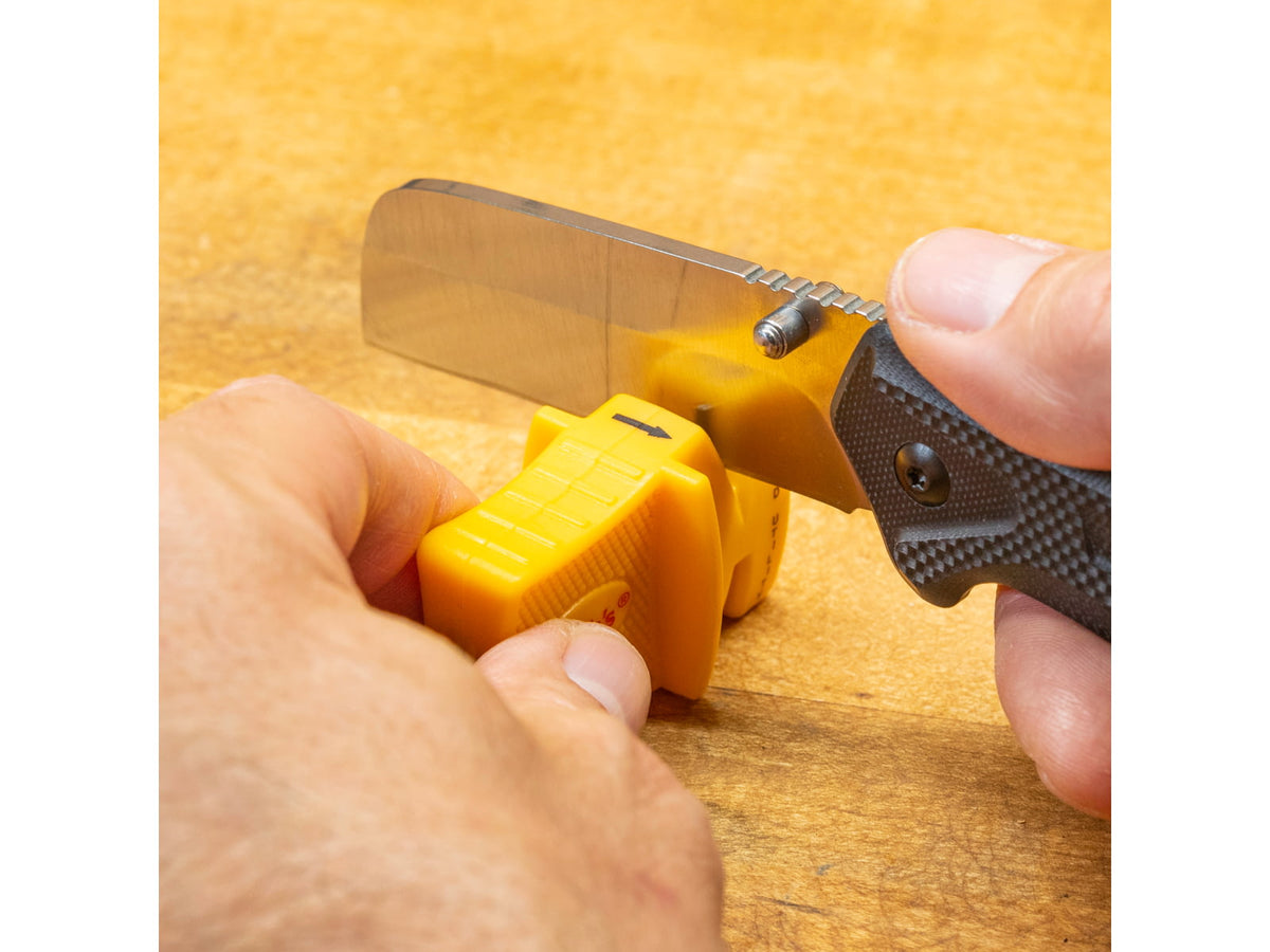 Smiths Edgework-Site Utility Knife Sharpener Yellow SP-51219