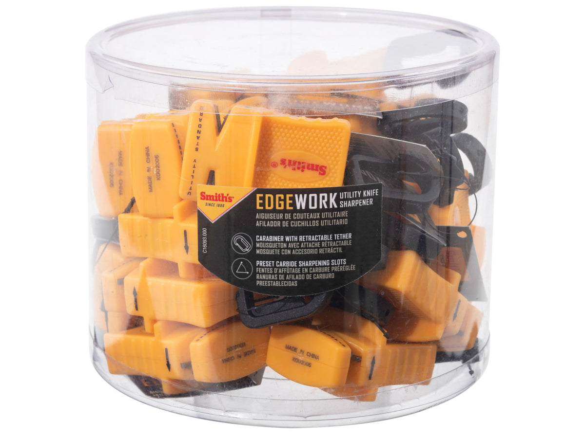 Smiths Edgework-Site Utility Knife Sharpener Yellow SP-51219