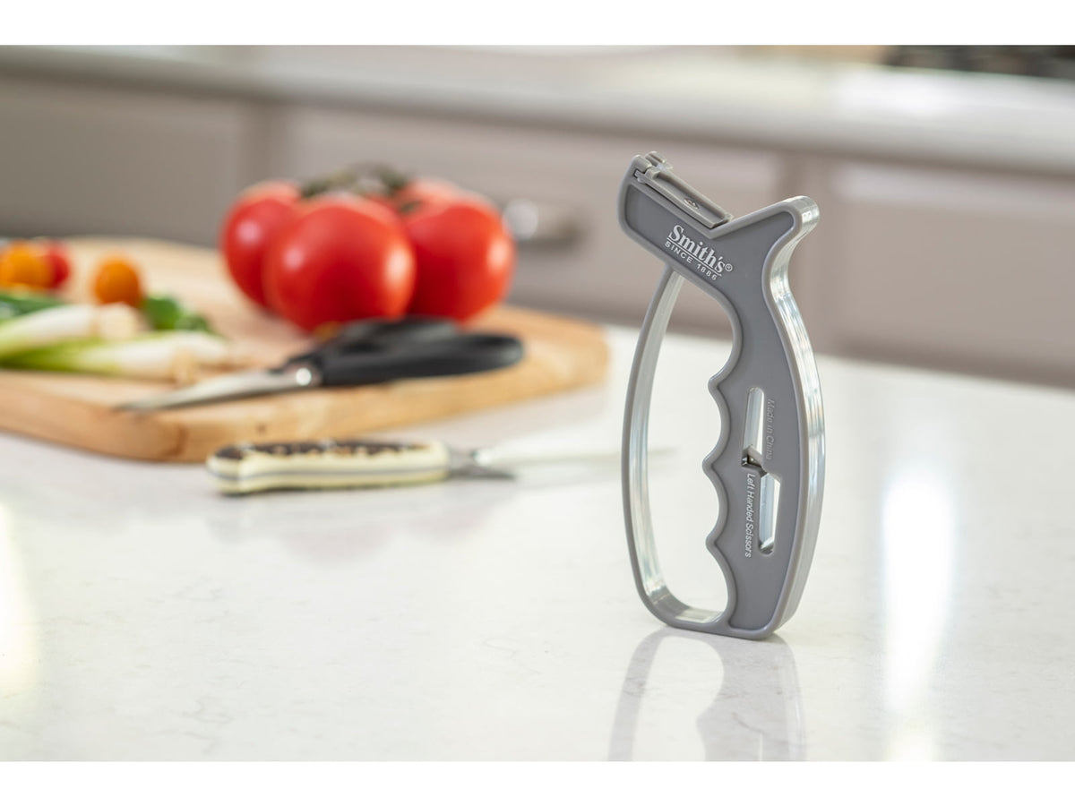 Smiths JIFF 10-Second Knife & Scissors Sharpener 1500 Grit Gray SP-51110