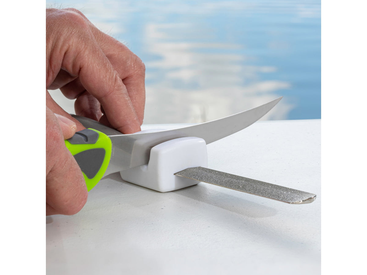 Smiths Lawaia Hook and Knife Sharpener - 8 Pcs Blue/Gray SP-51211