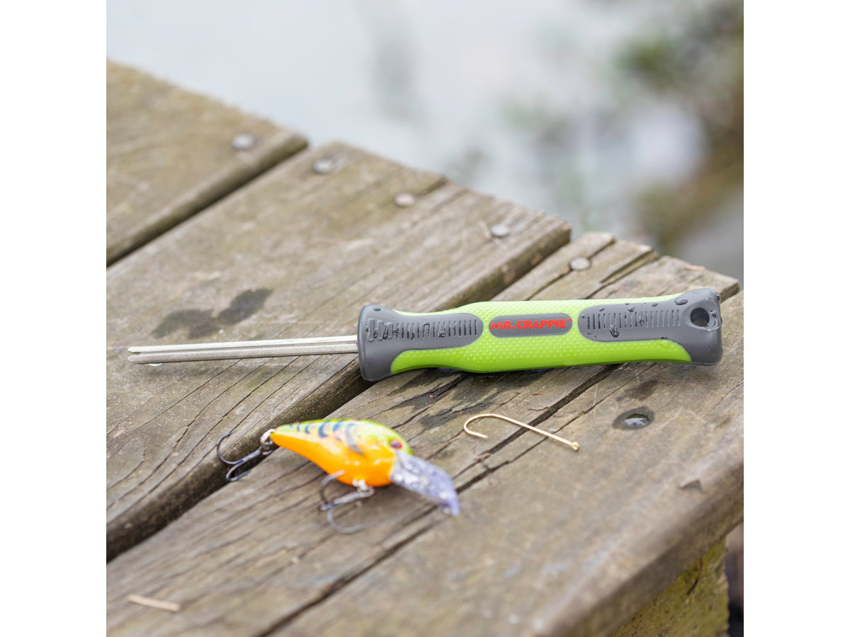 Smiths Mr. Crappie Fish Pick And Hook Sharpener Green SP-51195
