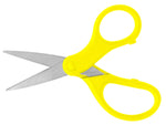 Smiths Mr. Crappie Line Scissors 3in Length 12 Pcs Yellow SP-51169