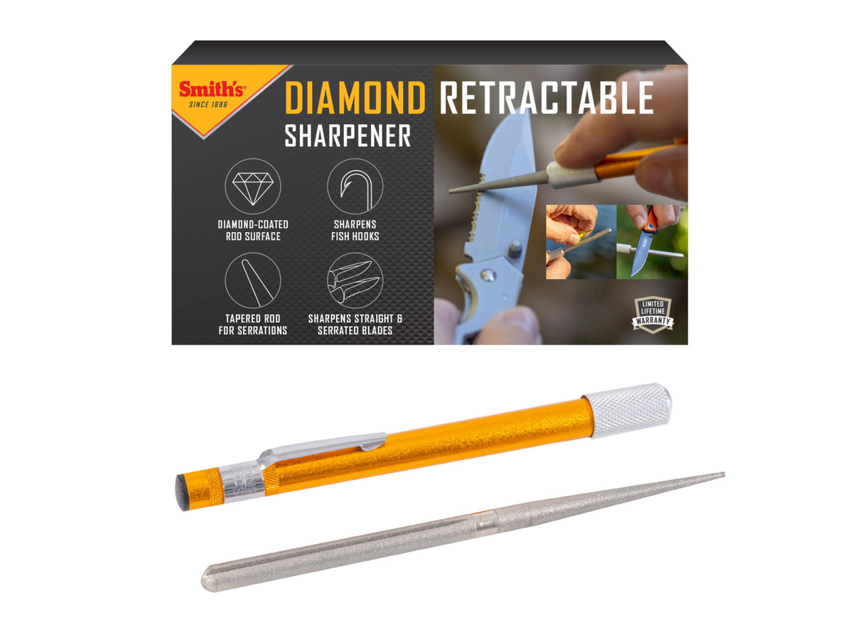 Smiths Diamond Retractable Sharpener Blue/GraySP-51446