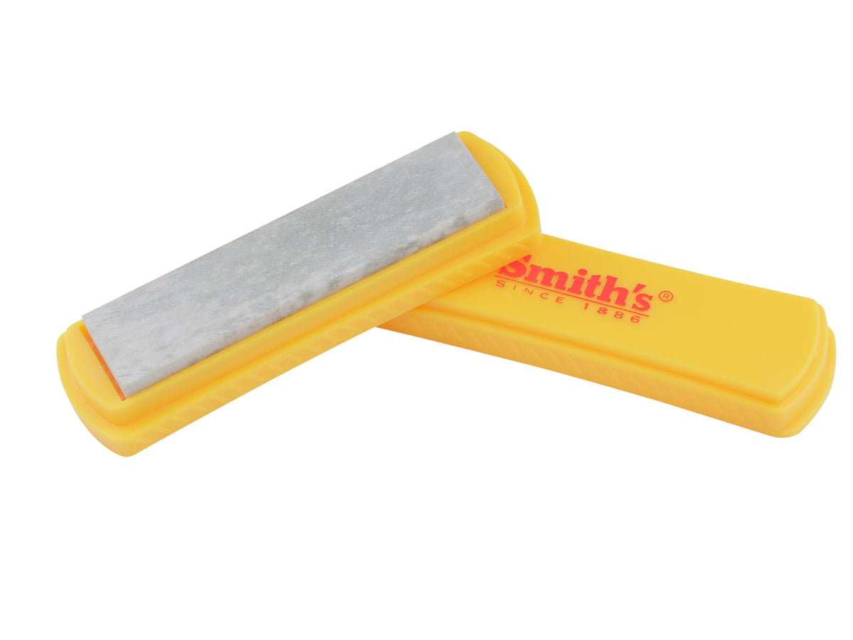 Smiths 4in. Natural Arkansas Sharpening Stone w/ Cover SP-50556