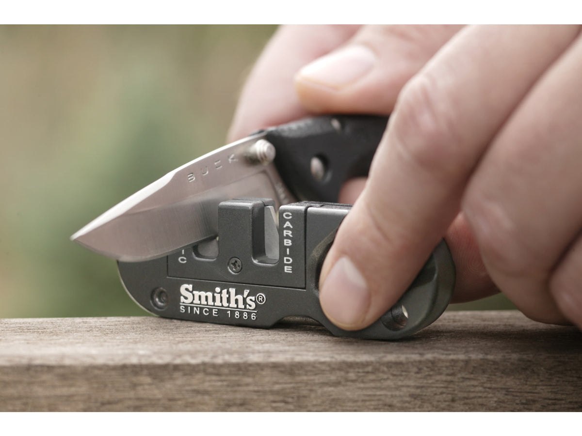 Smith's Sharpeners Pocket Pal Knife Sharpener Gray/Black PP1
