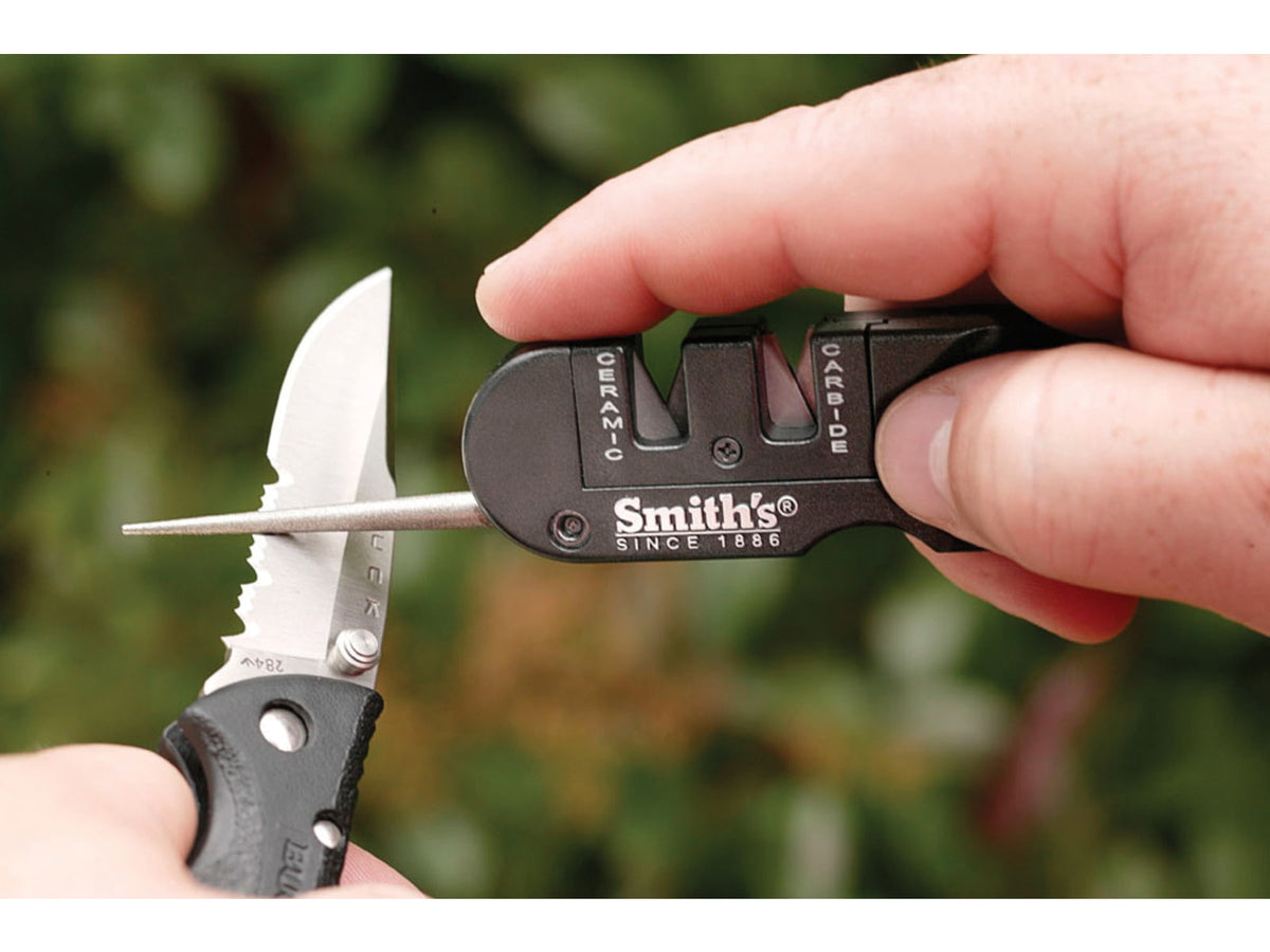Smith's Sharpeners Pocket Pal Knife Sharpener Gray/Black PP1