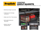 Snapsafe A Hornady Company Hanging Shelf Basket