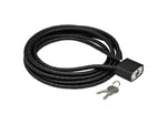 Snapsafe A Hornady Company Cable Padlock 10in Black 75282