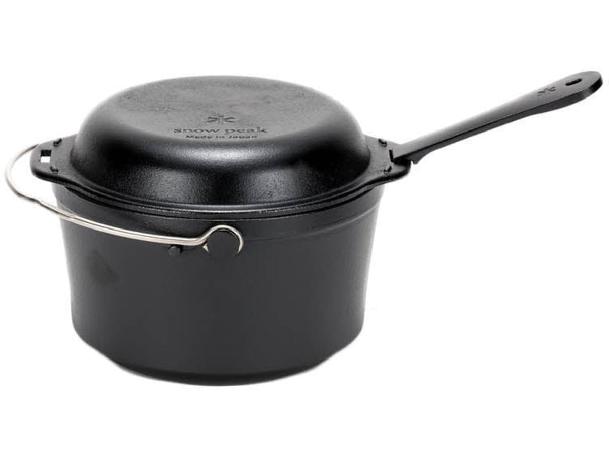 Snow Peak Cast Iron Duo Cooker One Size
