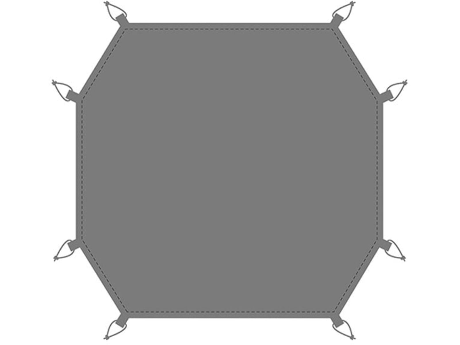 Snow Peak Dock Dome Pro. 6 Ground Sheet Tent One Size