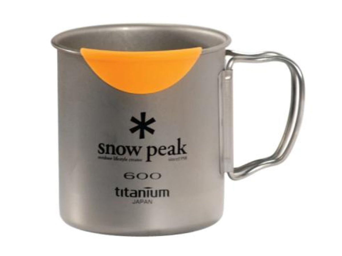 Snow Peak Hotlips Titanium Mug Single Wall 600 One Size MGH-044