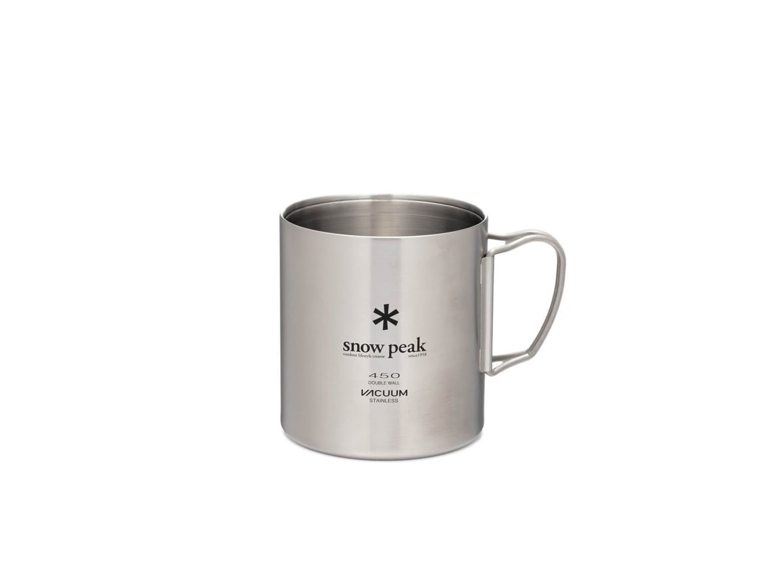 Snow Peak Stainless Vacuum-Insulated Double Wall 450ml Mug