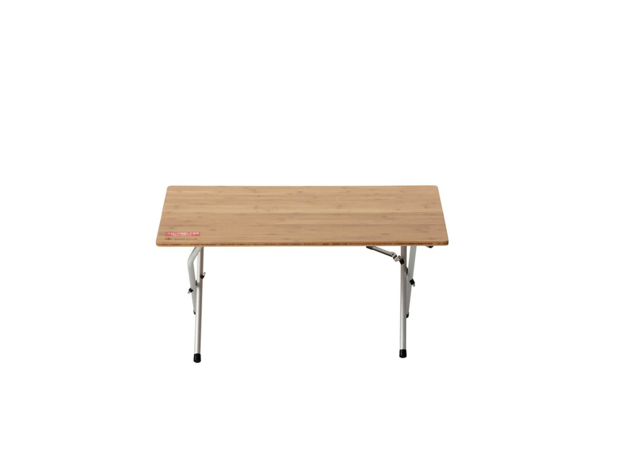 Snow Peak Single Action Low Table Bamboo