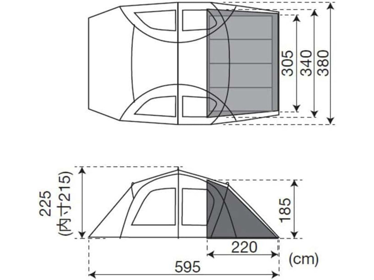 Snow Peak Tuga Shelter TP-690
