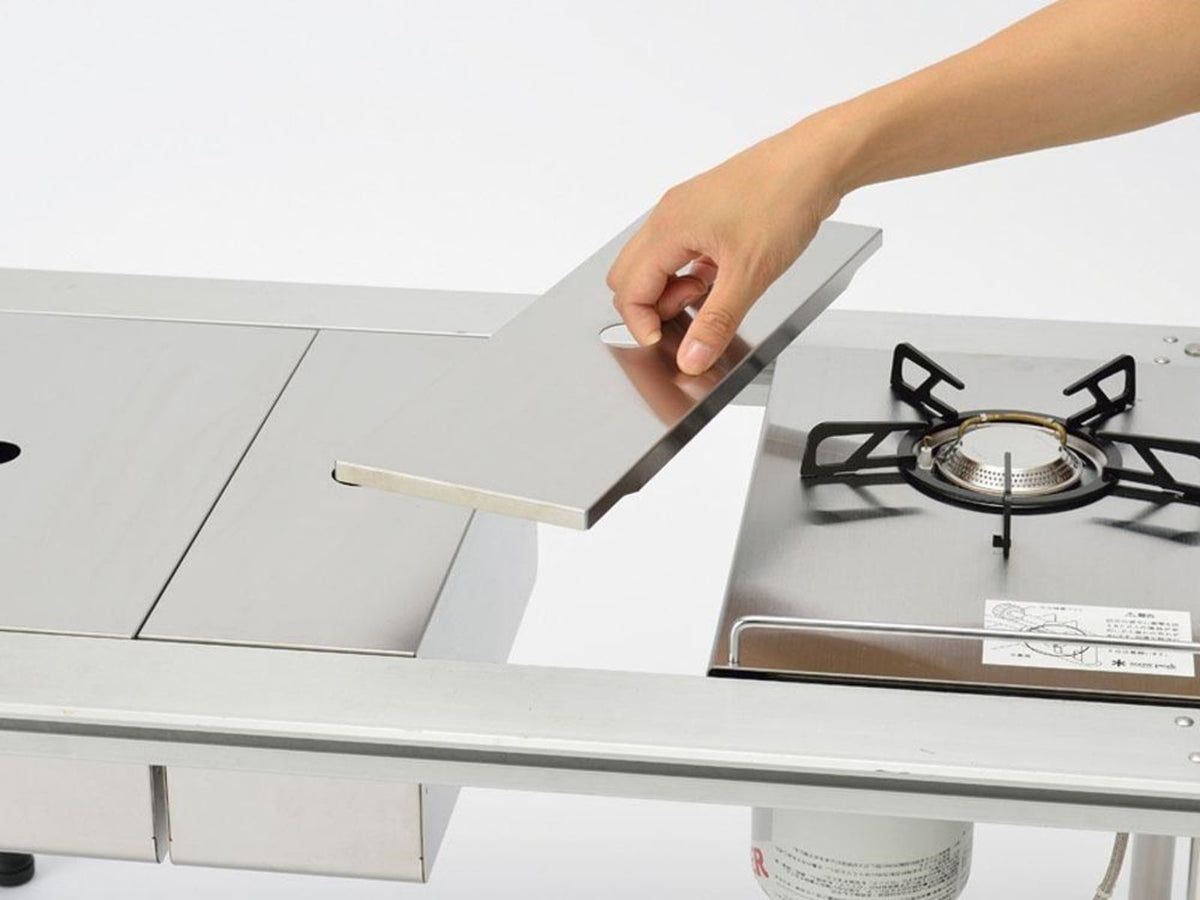 Snow Peak Stainless Box Half Unit One Size