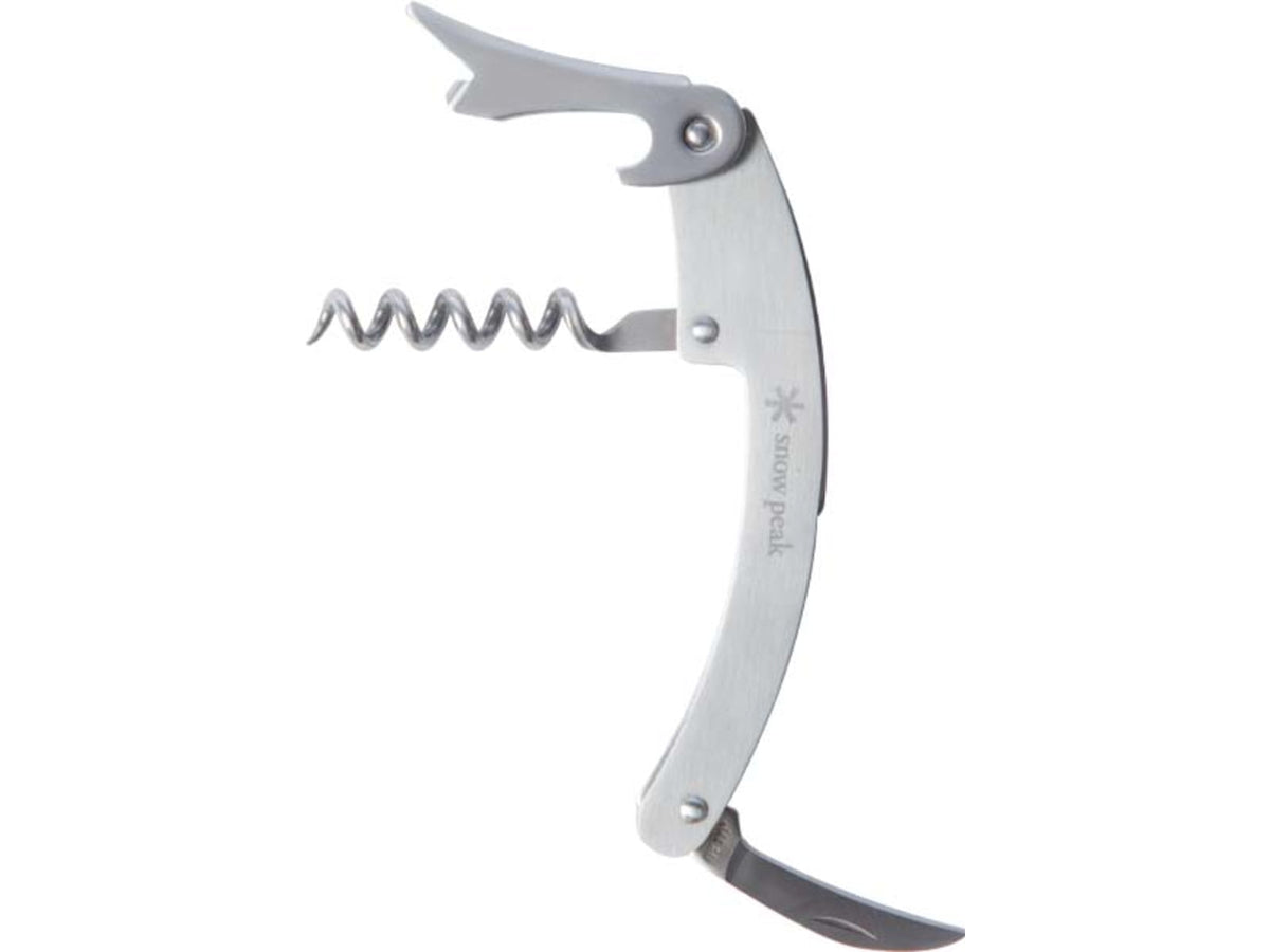 Snow Peak Stainless Wine Tool Stainless Steel CS-037