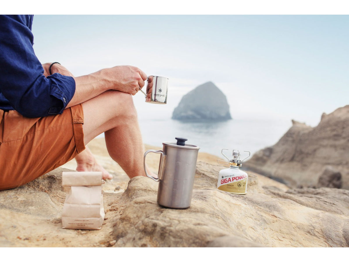 Snow Peak Titanium French Press One Size