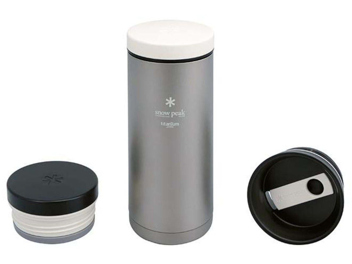 Snow Peak Titanium Kanpai Bottle 350 ml TW-180