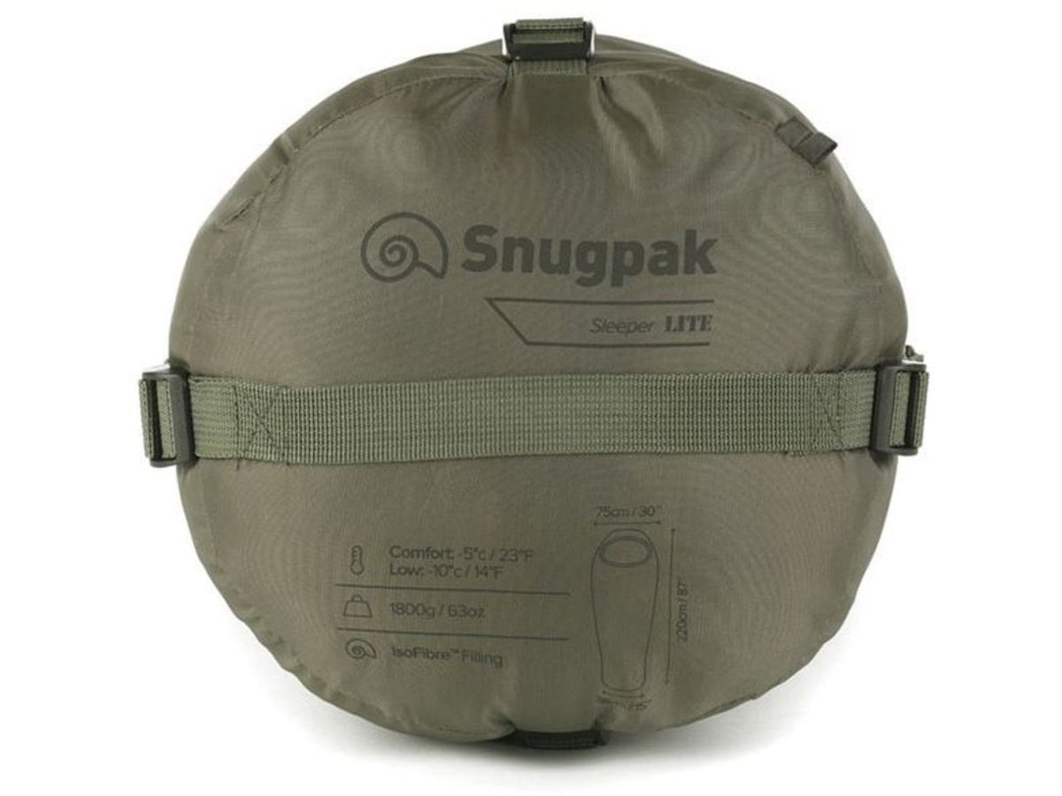 SnugPak Basecamp Ops Sleeper Lite Sleeping Bag Olive 98500