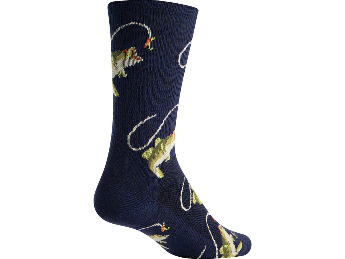 Sockguy Ninja 6 Wool Crew L/xl WCRNINJA