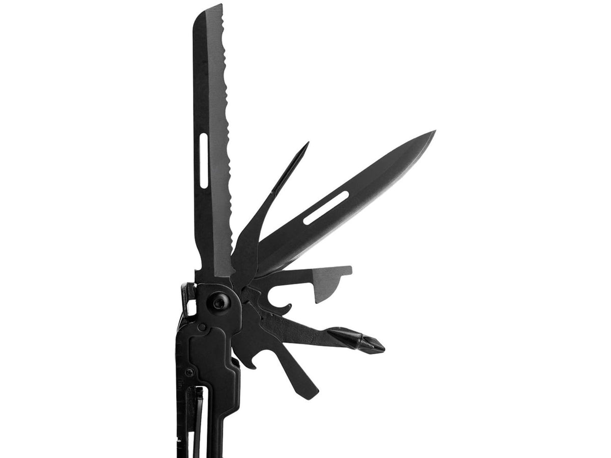 SOG Specialty Knives & Tools PowerAccess Deluxe Multi-Tool Stainless Steel Blade Black