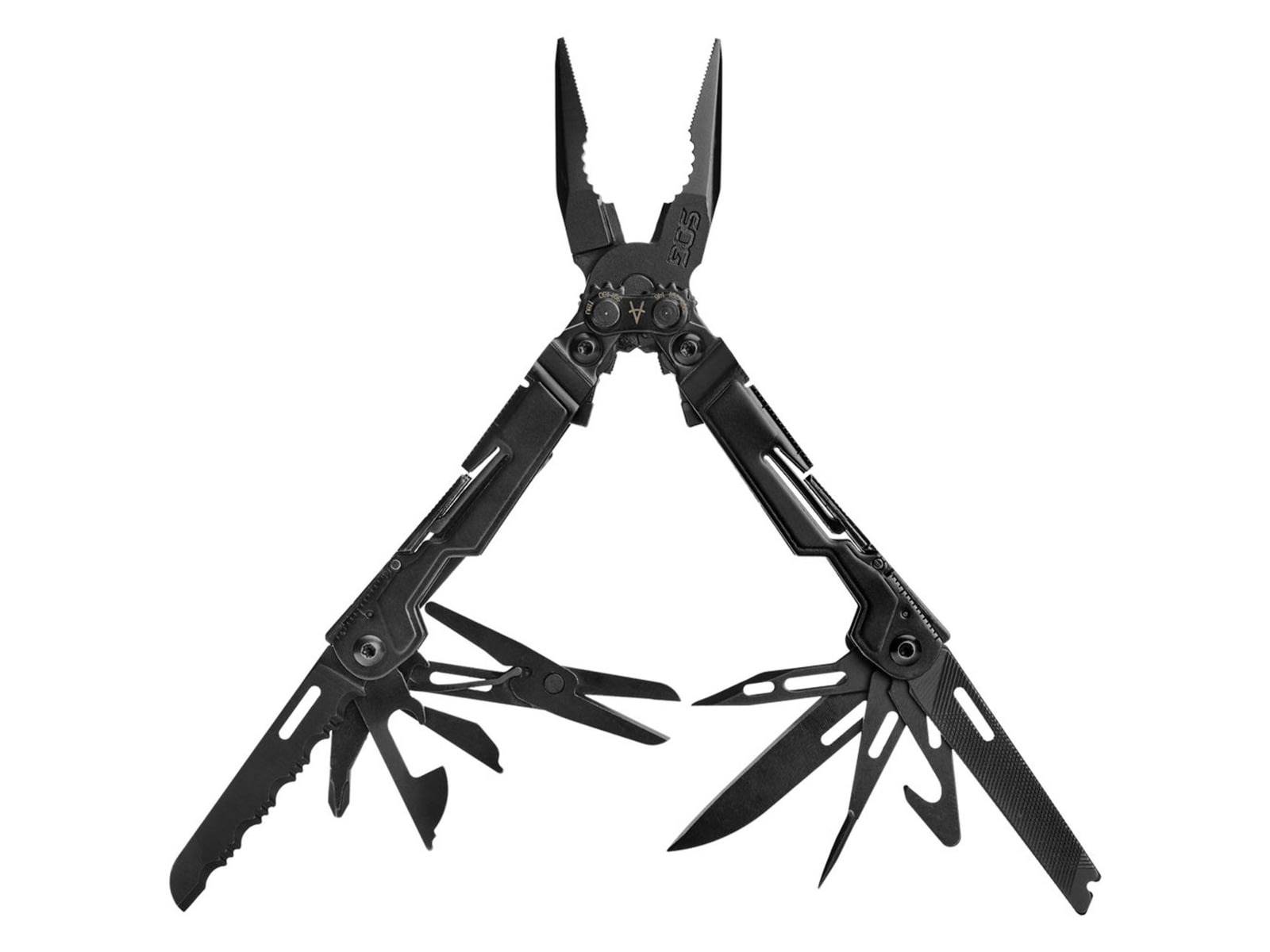 SOG Specialty Knives & Tools PowerPint Multi-Tools Stainless Steel Blade Black Oxide Finish Black