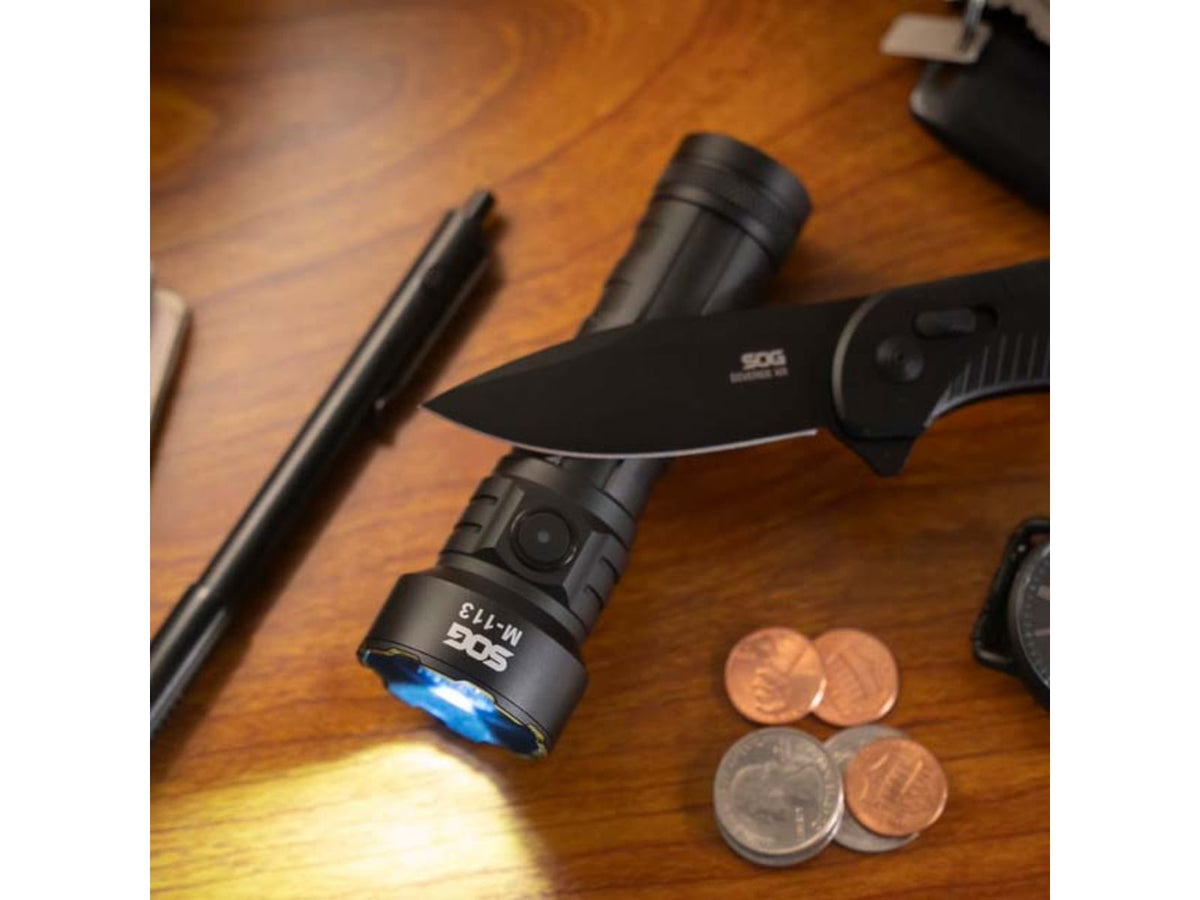 SOG Specialty Knives & Tools M-113 4000 Lumens LED Flashlight Black