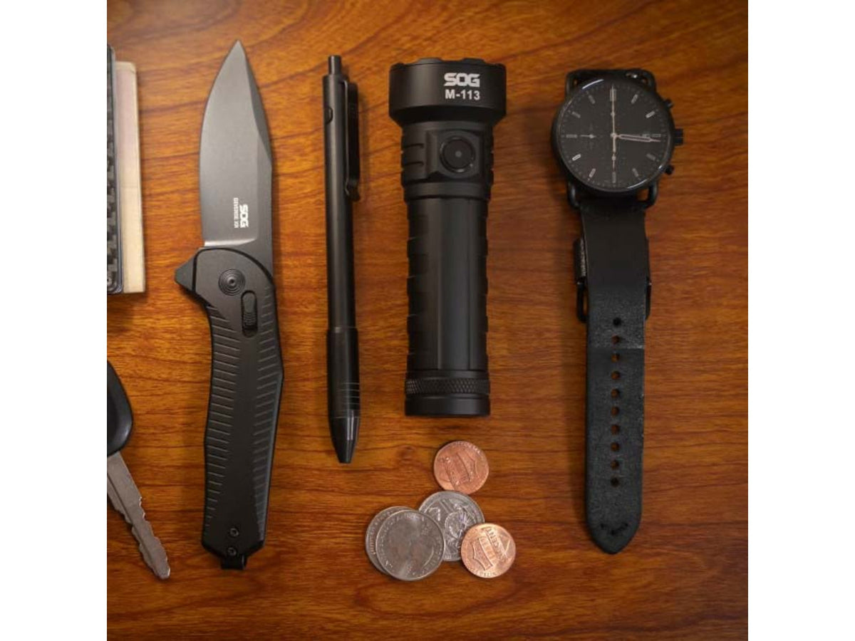 SOG Specialty Knives & Tools M-113 4000 Lumens LED Flashlight Black