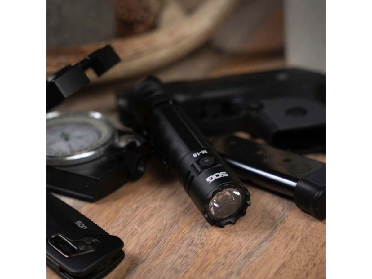 SOG Specialty Knives & Tools M-18 1900 Lumens LED Flashlight Black