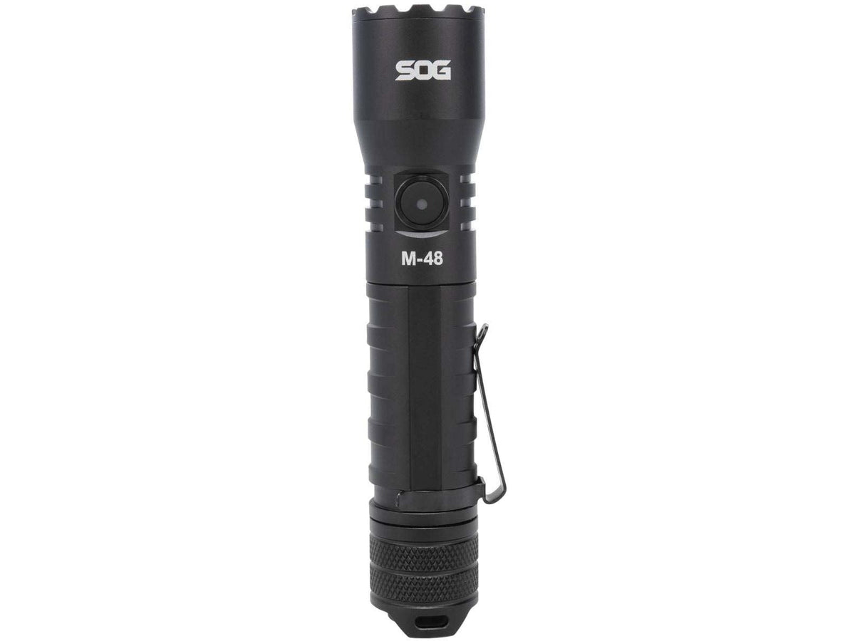 SOG Specialty Knives & Tools M-48 Lithium-ion Rechargeable 2500 Lumens LED Flashlight Black SOG-59-65-07-57