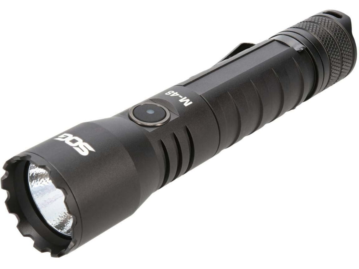 SOG Specialty Knives & Tools M-48 Lithium-ion Rechargeable 2500 Lumens LED Flashlight Black SOG-59-65-07-57