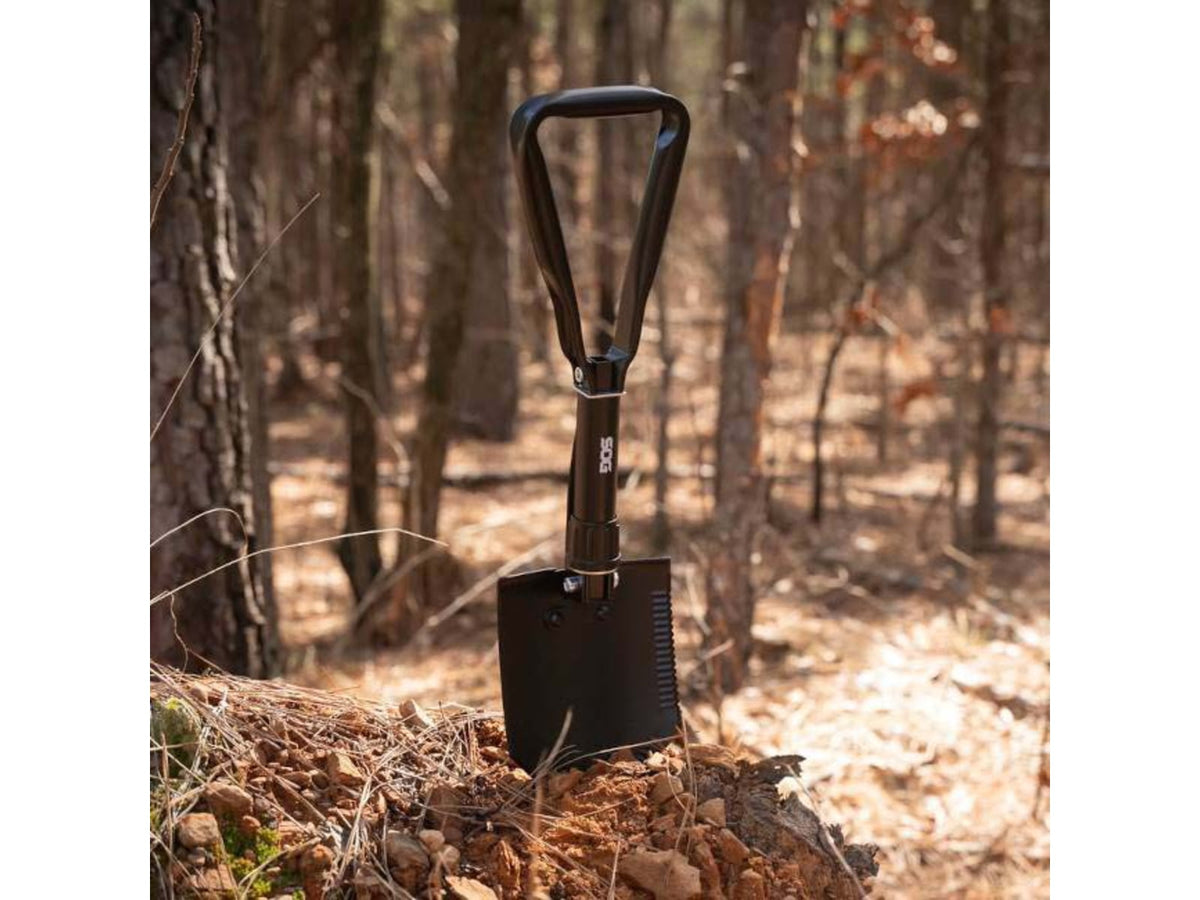 SOG Specialty Knives & Tools XL Entrenching Tool 10-23.25in Black SOG-F20-CP