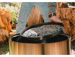 Solo Stove Bonfire Cast Iron Grill Top and Hub Stainless-Steel Cast-Iron Black Medium SSBON-COOKING-BUNDLE