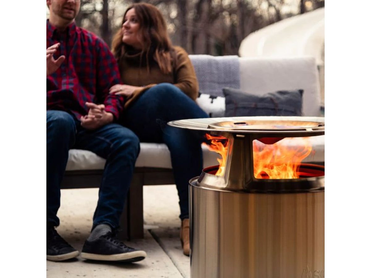Solo Stove Bonfire Heat Deflector Stainless Steel Medium SSBON-DEFLECTOR