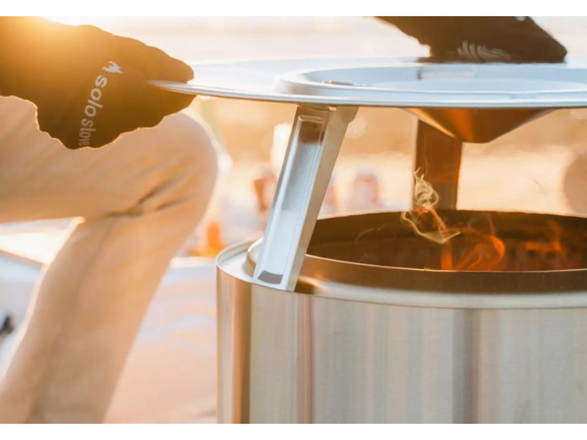 Solo Stove Yukon Heat Deflector Stainless Steel Medium
