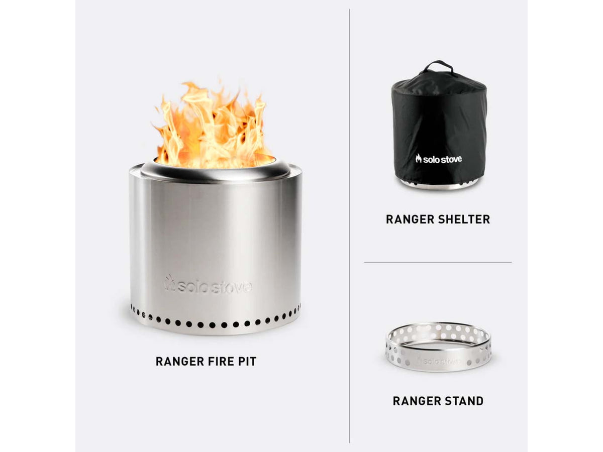 Solo Stove Yukon Shelter And Stand Stainless Steel SSYUK-SD-27-2.0+SHELTER