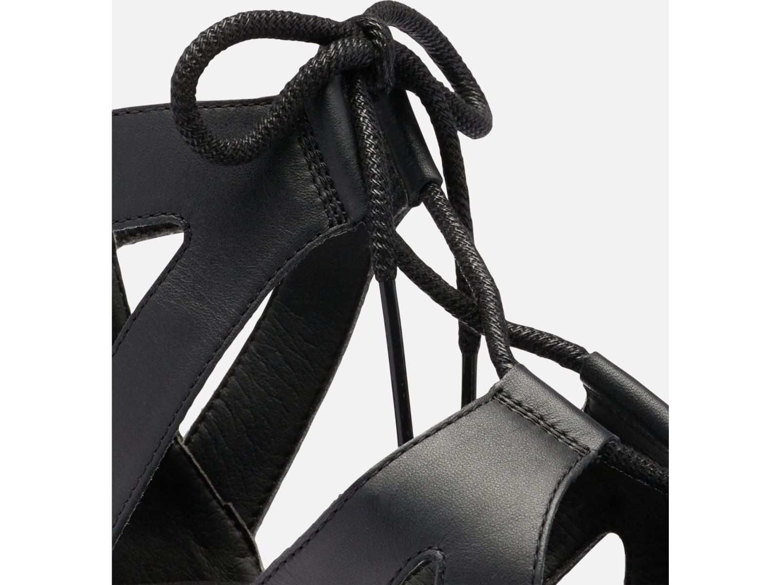 Sorel Cameron Flatform Lace Wedge Sandals Leather - Women's