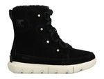Sorel Explorer Next Joan Cozy Boots - Women's Black/Moonstone