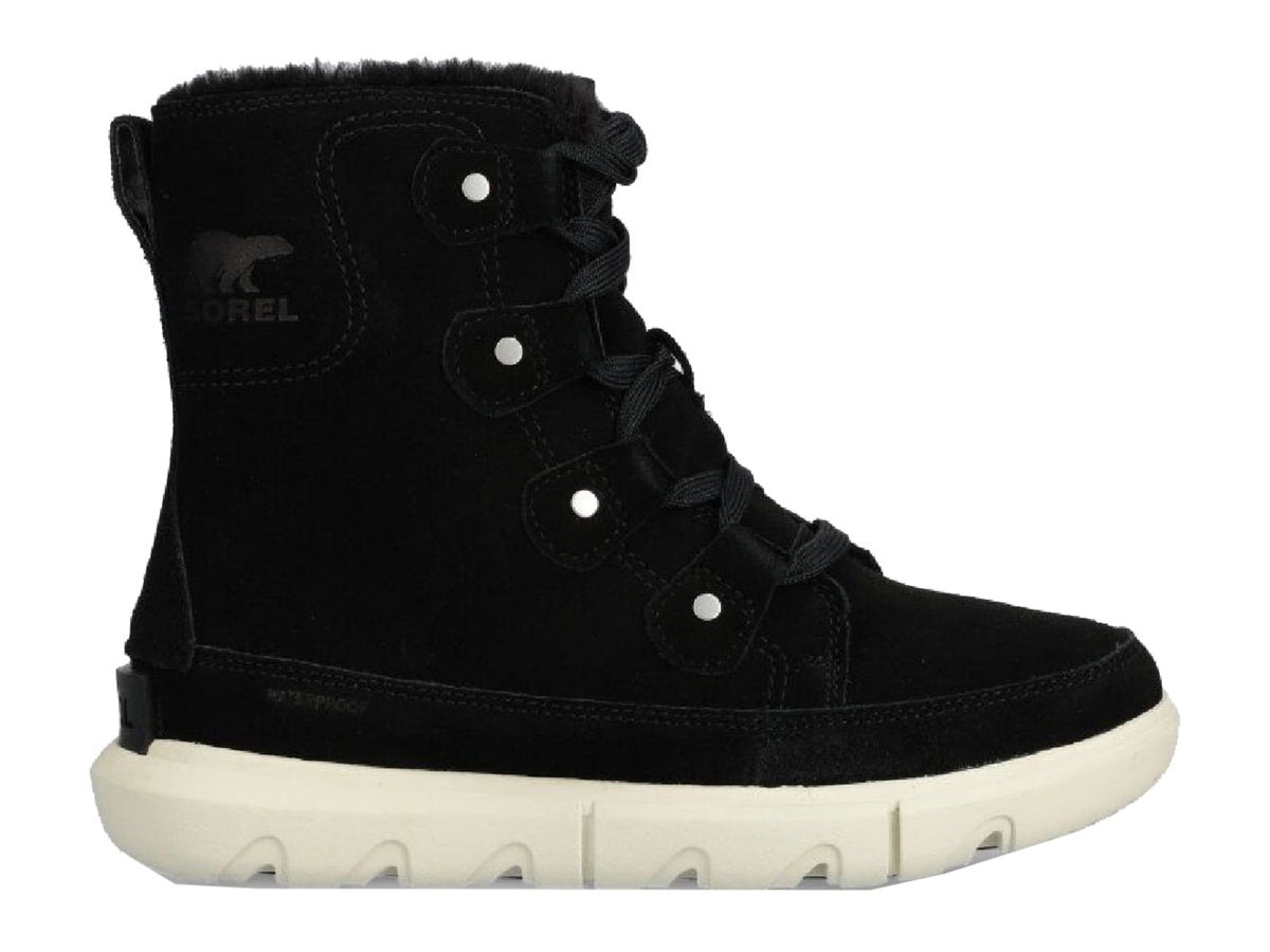 Sorel Explorer Next Joan Cozy Boots - Women's Black/Moonstone