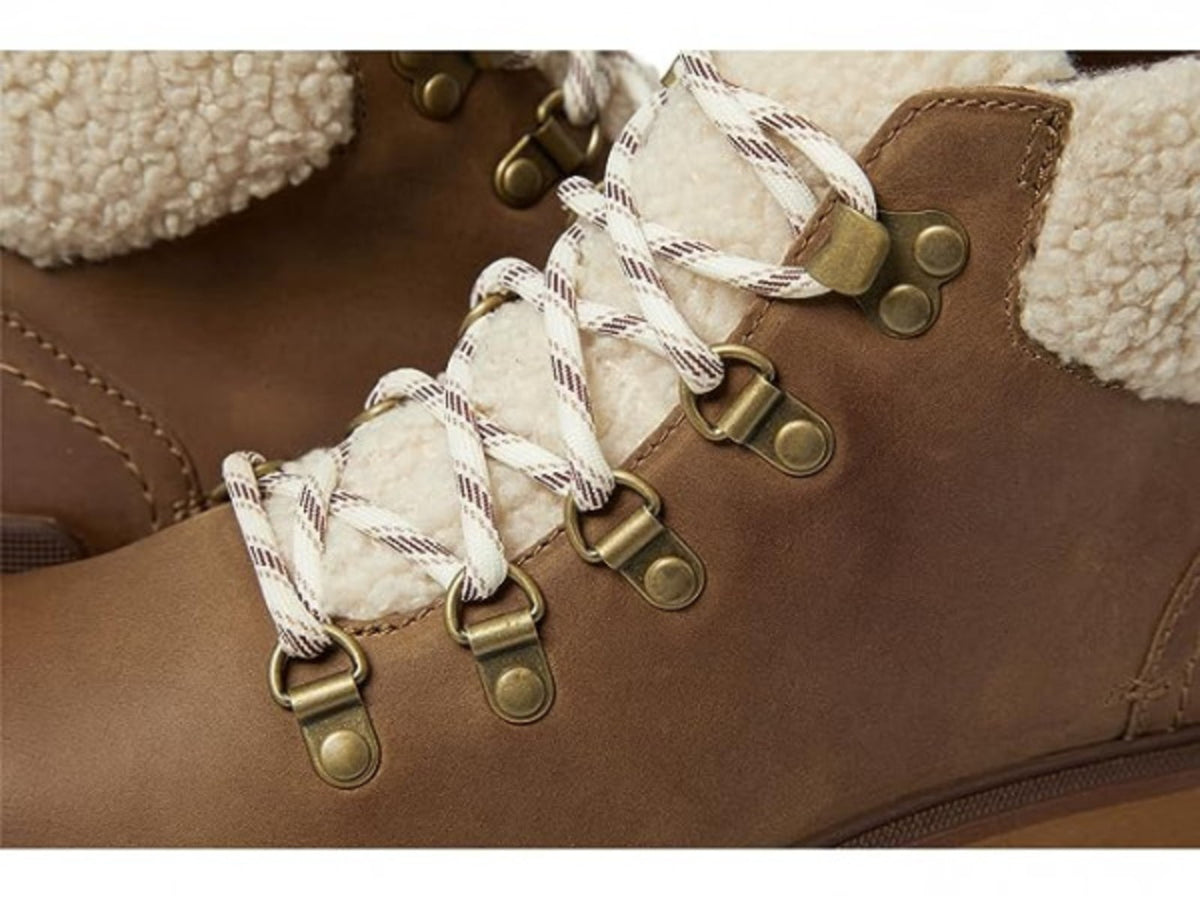 Sorel Hi-Line Hiker Cozy Boots - Women's Umber/Tawny Buff