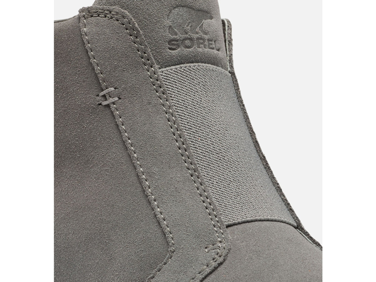 Sorel Out N About Pull On Wedge Boot - Women's Quarry/Sea Salt